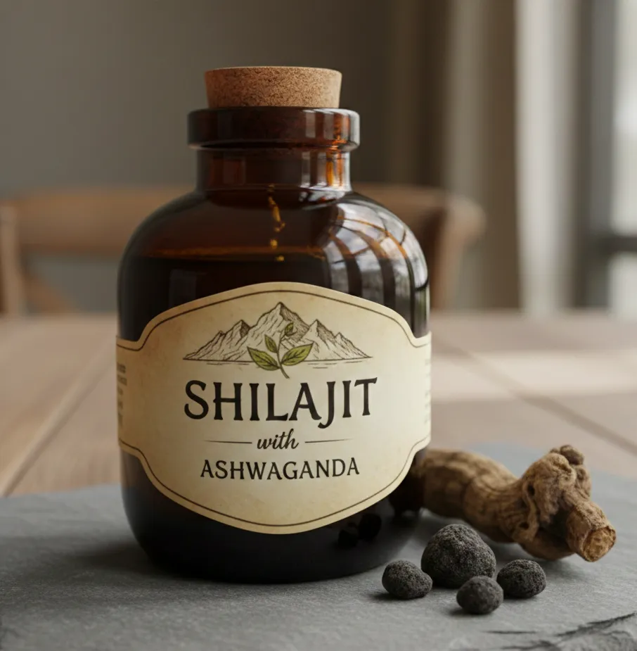 Shilajit with Ashwaganda
